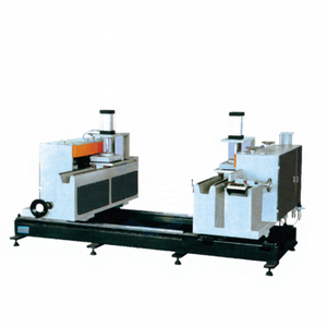 Alta precisione a doppia testa per fresatrice frontale in acciaio inossidabile processore PLC Core per la lavorazione dei metalli con profilo in alluminio - Product Image 1