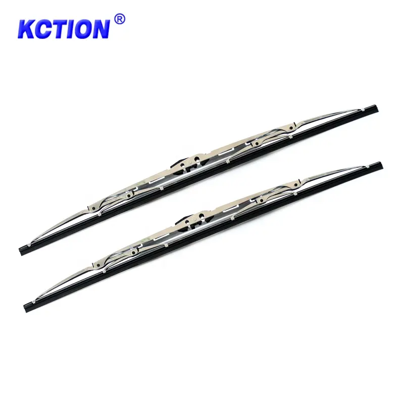 2023 Kction Factory Custom Universal Frame Iron Premium Quality Auto Chrome Colored Windshield Wiper Blades