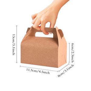 กล่องกระดาษลูกฟูกแบบกำหนดเองพร้อมหูหิ้ว, กล่องพิซซ่าพิมพ์สี, กล่องบรรจุภัณฑ์ของขวัญส่งเสริมการขาย - Product Image 4