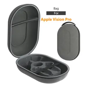 Apple Vision ProVrヘッドセットヘッドバンドトラベルカスタムポータブルハードシェルハンドル用Evaケースボックスバッグ