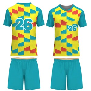 Private label sublimation <b>soccer</b> uniforms latest design 100%polyester breathable plus size <b>soccer</b> uniforms - Product Image 1