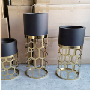 Fabricant <span class=keywords><strong>de</strong></span> pots et jardinières en acier inoxydable sur mesure, vente en gros, grande taille, haute qualité, légers, durables, résistants aux intempéries - Product Image 2