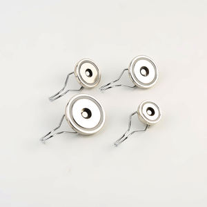 Aimant industriel permanent en néodyme en gros, aimant rotatif axial en forme de pot/tasse pour suspension, 1000 pièces, grade N35 - Product Image 2