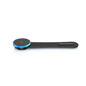 <span class=keywords><strong>Gadgets</strong></span> electrónicos 15W cargador de coche inalámbrico magnético flexible soporte de teléfono de montaje de coche con luz de marcha RGB - Product Image 5