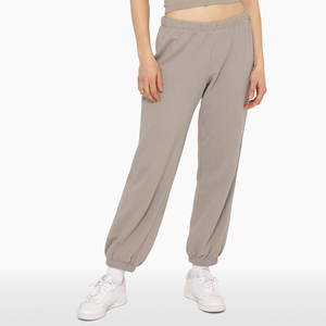 Gran oferta de <span class=keywords><strong>pantalones</strong></span> deportivos de otoño/Invierno para <span class=keywords><strong>mujer</strong></span>, <span class=keywords><strong>pantalones</strong></span> de jogging de cintura alta, algodón transpirable, cómodo diseño frontal plano - Product Image 5