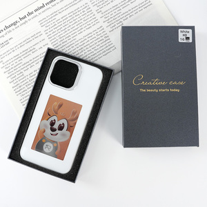 JOYPORODO B158 Nouvelle Arrivée Coque de Téléphone Intelligente NFC DIY 4 Couleurs à Encre Électronique pour <span class=keywords><strong>iPhone</strong></span> 13 <span class=keywords><strong>14</strong></span> 15 16 17 Plus <span class=keywords><strong>Pro</strong></span> <span class=keywords><strong>Max</strong></span> - Product Image 3