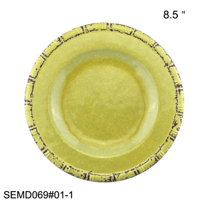 SEBEST Factory Venta caliente Juego de cena de <span class=keywords><strong>melamina</strong></span> Juegos de <span class=keywords><strong>vajilla</strong></span> de <span class=keywords><strong>melamina</strong></span> para <span class=keywords><strong>6</strong></span> <span class=keywords><strong>personas</strong></span> Juego de cena amarillo <span class=keywords><strong>Vajilla</strong></span> - Product Image 2