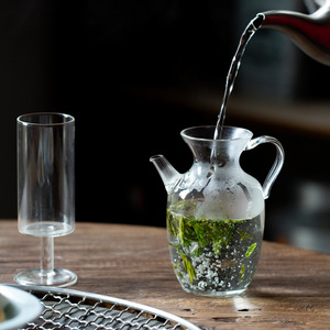 Heat Resistant Glass Teapot Transparent Green Tea <b>Pot</b> <b>Small</b> Chinese Style Cold Brew Tea Brewing Device Household Flower Tea <b>Pot</b> - Product Image 2