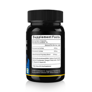 كبسولات إم إس إم مع الجلوكوزامين 1500 والكوندرويتين 800، مكملات للعظام والمفاصل لتعزيز صحة المفاصل - Product Image 6