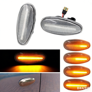 Luz LED Dinámica Secuencial de Señal de Giro Lateral para Mitsubishi Lancer, Outlander, Pajero, Galant, Pajero Sport - Product Image 1