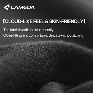 LAMEDA Ropa Interior Térmica de Compresión para Ciclismo de Invierno para Hombre, de Alta Elasticidad y Agradable al Tacto, Camiseta de Manga Larga - Product Image 3
