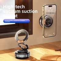 Nouveau support de téléphone magnétique pliable en alliage de zinc N52 ultra-résistant 2026 pour tableau de bord, rotation à 360°, support universel pour mobile, OEM
