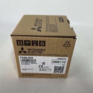 โมดูลเอาต์พุตแบบอนาล็อก Mitsubishi PLC FX2N-4DA ของแท้ใหม่ 100% - Product Image 1