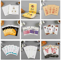 Emballage en papier enduit écologique et biodégradable de style rétro classique pour les sushis