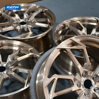 Para BMW-X1, Llantas DEAN FORGED DP194 de 17/18/19/20 Pulgadas, Bronce Pulido, Aleación de Aluminio 6061, Cinco Radios, ET OEM, Ligeras, Personalizadas, Nuevas