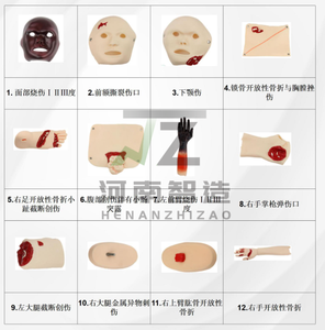 Módulos de Evaluación de Cuidado de Traumas de Zhizao Medical Science con 20 Partes - Product Image 4