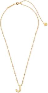 केंद्र स्कॉट महिलाओं के पत्र A-Z पेलेंट हार 14k सोने की प्लेटेड पीतल ट्रेंडी फैशन गहने - Product Image 2