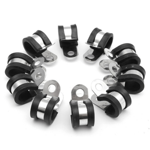 Aksesoris Kabel Karet EPDM-SBR Tipe P Berkualitas Tinggi MT, Klem Selang P Clip, Penggunaan Pipa, Ukuran Kustom Metrik & Inci Non-Standar - Product Image 5