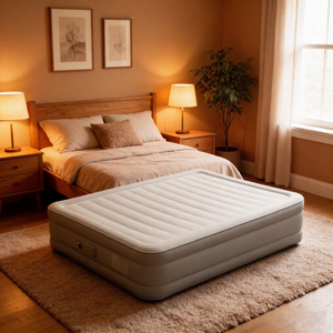<span class=keywords><strong>Matelas</strong></span> de camping gonflable pliable moderne en PVC, tapis de couchage pour tente extérieure, lit d'appoint pour la maison avec tissu en <span class=keywords><strong>mousse</strong></span> antidérapante - Product Image 6
