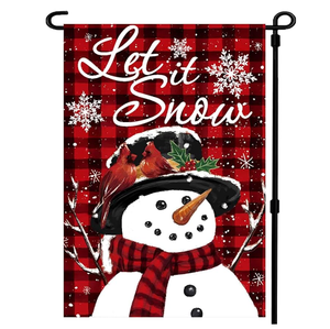Bandiera da Giardino <span class=keywords><strong>Buon</strong></span> Natale 12x18 Pollici, Albero di Natale Bifacciale per Esterno, Bandiera Decorativa Festiva Invernale per Cortile - Product Image 2