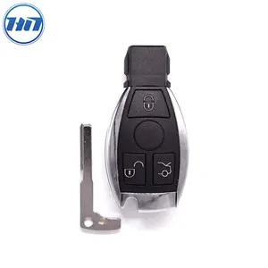 High quality BGA type 3buttons 433MHz Keyless Smart Remote Fob for MB after 2000 year Auto Part with Uncut Smart Key Blade