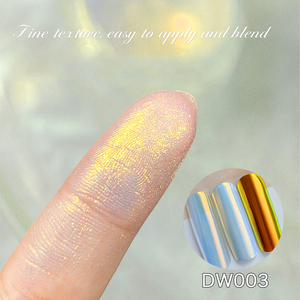 Poudre pigmentée caméléon 40 µm, pigment chromé à effet changeant multi-angles pour ongles, poudre irisée aurore boréale pour n - Product Image 4