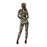 Costume militaire femme tendances 2025 pour cosplay Halloween