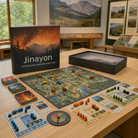 Jeu de société personnalisé en carton résistant aux incendies – Emballage recyclable pour la formation en réponse aux situations d'urgence communautaires et préparation aux catastrophes