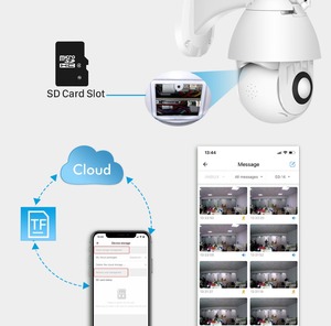 Cámara de seguridad inalámbrica con almacenamiento en la nube para exteriores, sistema CCTV PTZ IP de 1080p con almacenamiento en la nube, impermeable y <span class=keywords><strong>oculta</strong></span> - Product Image 4