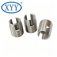Low Weight High Hardness TC4 Titanium Self Tapping Insert Convenient Installation Sleeve for Drone Structural Thread Protection