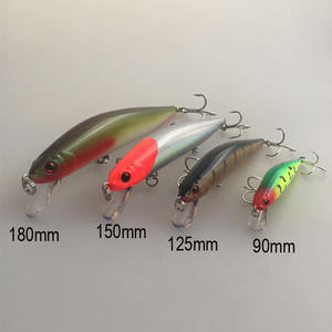 Señuelos de Pesca de Plástico Duro de Simulación AGITEK, Señuelos de Lanzamiento Largo con Anzuelos Triples Resistentes - Product Image 2