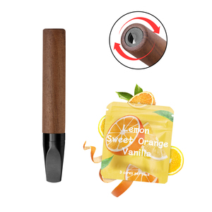 Bằng gỗ hương liệu đồ trang sức bơm lại bông bấc trái cây tinh dầu ống thuốc lo lắng cứu trợ vaporless bỏ hút thuốc Bút dính - Product Image 1