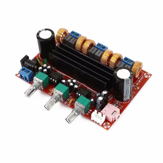 XH-M139 TPA3116 TPA3116D2 2.1 Channel Digital Subwoofer Audio Amplifier Module Board 2*50W DC12V-24V