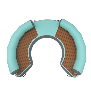 Plateforme flottante gonflable robuste 3*3m pour lacs et marinas - Personnalisable pour usage familial et commercial - Product Image 2