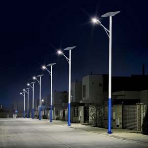 Q235 Galvanized Steel Hot-Dip Solar Street <strong>Light</strong> <strong>Pole</strong> 4m-8m 50-Year Lifespan 180km/h Wind Resistant Powder-Coated - Product Image 4