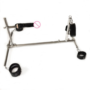 Pillory Bondage met nekband SM-bevestigingsframe met hand- en enkelboeien seksmachine voor koppels - Product Image 4