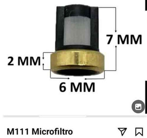 Kit de réparation universel pour injecteur de carburant, microfiltre injecteur 7*<span class=keywords><strong>2</strong></span>*6mm 1010 M111Microfiltro - Product Image 2