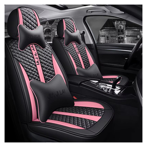 <span class=keywords><strong>Coprisedili</strong></span> in Pelle, Impermeabili, Set Completo di Coperture per Sedili <span class=keywords><strong>Auto</strong></span> Universali per 5 Posti, Berlina, SUV, Pick-up, Veicoli Elettrici - Product Image 1