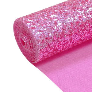 Miễn phí mẫu đàn hồi PU tấm dày long lanh Ribbon (30x132cm) 1.0-1.2mm độ dày nhỏ CuộN Sequins Tự làm tóc Phụ Kiện Nơ - Product Image 1