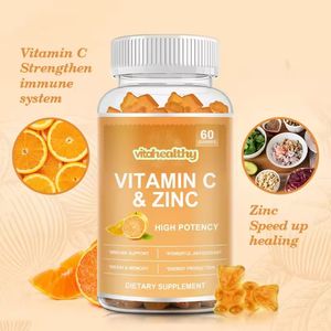 WELLBODY OEM/ODM özel etiket fabrika kaynağı <span class=keywords><strong>C</strong></span> vitamini Gummies bağışıklık savunma vücut sağlıklı VC tutmak - Product Image 2