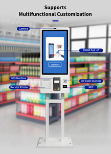 Smart <strong>Self</strong> Service Order <strong>Kiosk</strong> in Restaurant Pos Systems <strong>Machines</strong> <strong>Kiosk</strong> Payment Terminal <strong>Kiosk</strong> <strong>Self</strong> Service - Product Image 2