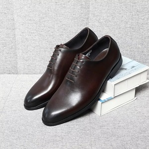Zapatos de Negocios de Cuero para Hombre, Estilo 2026, Hechos a Mano con Piel de Vacuno de Primera Calidad, Modernos y que Aumentan la Estatura - Product Image 6