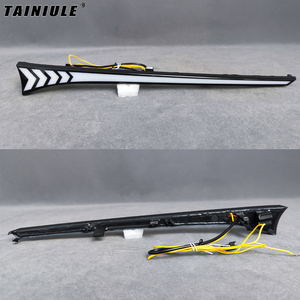 Modification spéciale de la lumière LED avant traversante, lumière de connexion de la calandre avant, lumière de circulation dynamique <span class=keywords><strong>pour</strong></span> Toyota Camry 2018-2019 - Product Image 2