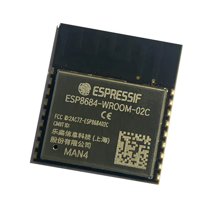 Espressif โมดูล esp32-C2 ESP8684-WROOM-02C/02UC esp8684วงจรรวมโมดูล WiFi BLE5.0เสาอากาศ IPEX PCB สำหรับซอฟต์แวร์และโซลูชัน