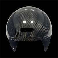 Casque de ski en fibre de carbone léger personnalisable, conception modulaire, impression, taille réglable pour le football, le motocross, les sports aériens