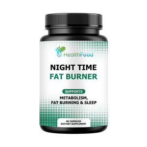 Capsules Brûle-Graisses Nocturnes en Promotion avec Vitamine D : Favorise le Calme, Soulage le Stress, Relaxation Nocturne, Soutien Métabolique - Product Image 1