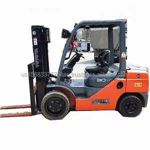 High Efficiency Manual for 8F30 Forklift 2024 Model 4X4 Drive 3m <b>Lifting</b> Height Reasonably Priced Used Diesel Machine Seat - Product Image 1