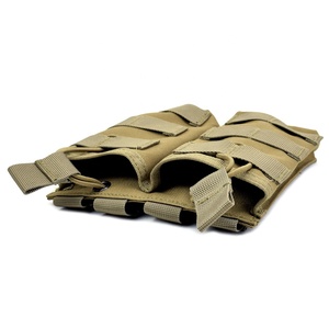 Action Union Tactical Fast Pull Mag Pouch 1000D in Nylon Molle doppio portariviste elastica borsa a Clip per BBgun <span class=keywords><strong>CS</strong></span> - Product Image 4
