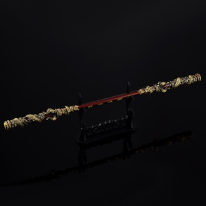 Wukong wapon wapon arma magica bacchetta nera mito wukong dorato randello d'oro bastone cerchio - Product Image 4