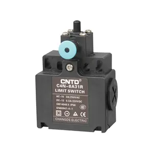CNTD IP66 Top Plunger Type C4N-8A31R 3A 250V Slow-action Type Vertical Manual Reset Safety Limit Switch